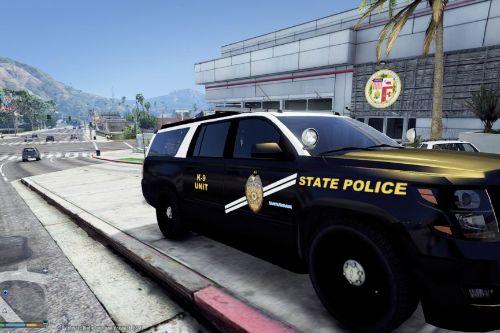 New Mexico State Police 2015 Suburban and K-9 UNIT Texture